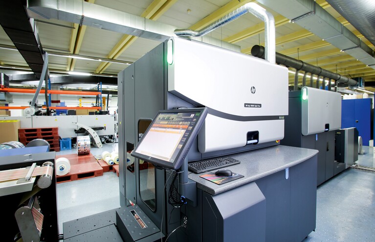 Digitaldruckmaschine für Etiketten