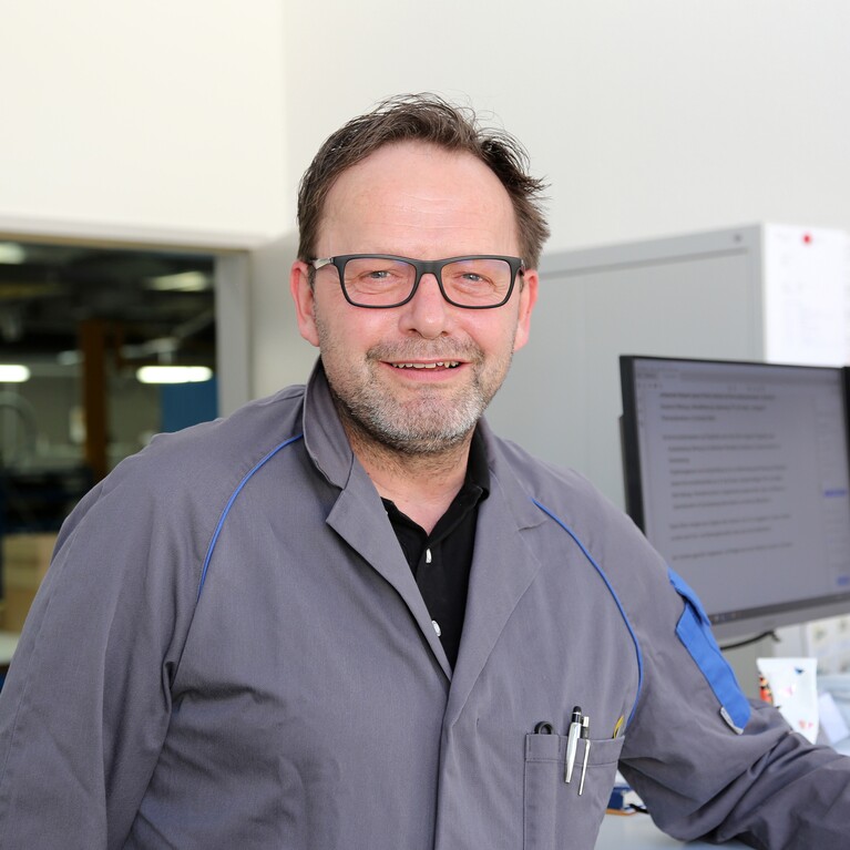 Salvador Hartmann, Produktionsleiter Druckerei