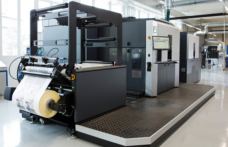 Digitaldruckmaschine für Etiketten