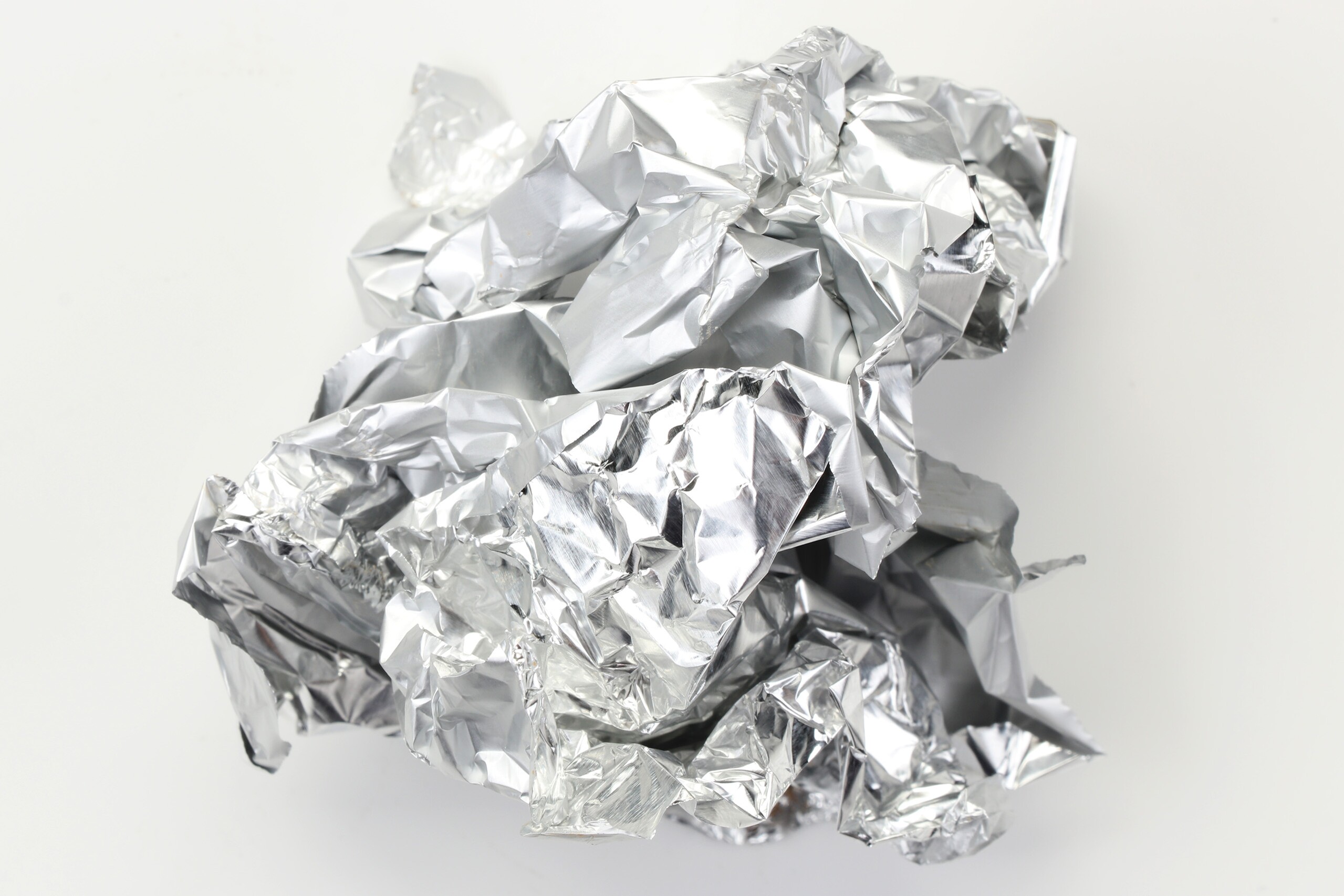 Papier aluminium froissé pour le chocolat