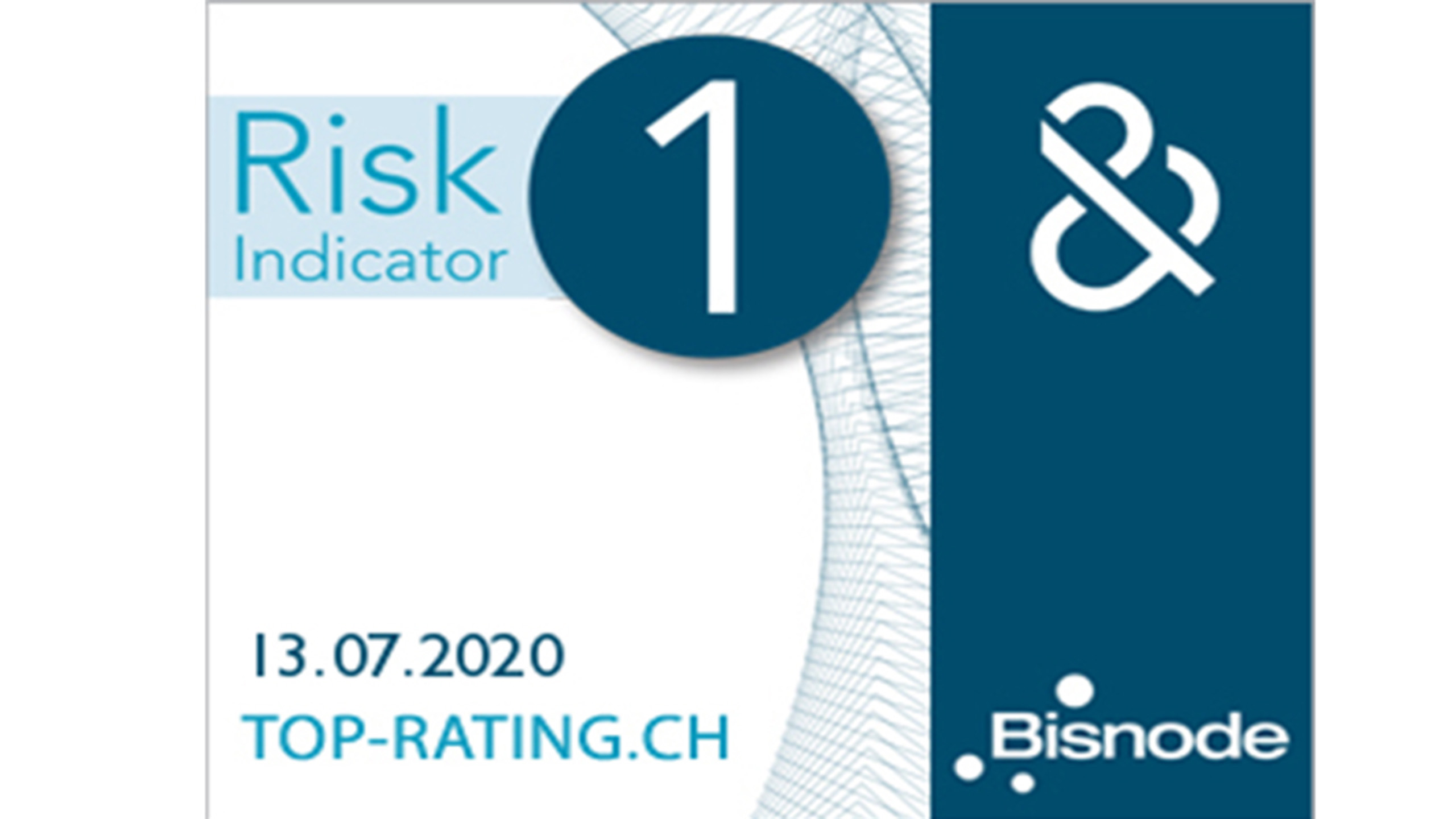 Zertifikat von Bisnode für Risk Indicator 1.