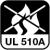 Difficilement inflammable selon UL510A simple