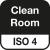 Salle blanche classe 4 selon ISO