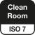Salle blanche classe 7 selon ISO